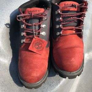 Timberlands📍Men’s Red Boots Work Boots📍